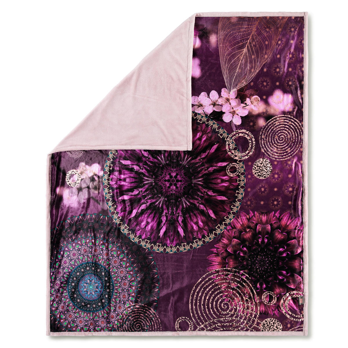 Wohndecke Aluna Polysamt Aluna - Multi (130,00/160,00cm) - HIP