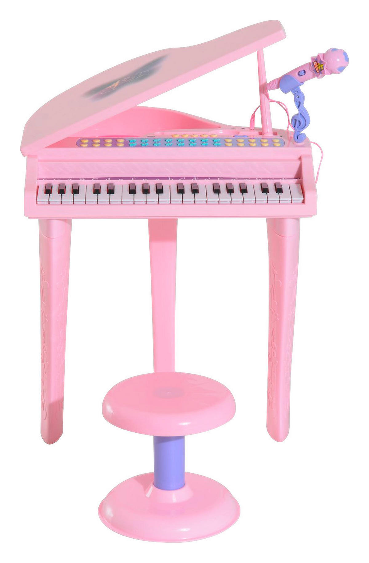 HOMCOM Kinderklavier B/H/L: ca. 39x69x48 cm Kinderklavier - pink (48,00/39,00/69,00cm) - HOMCOM