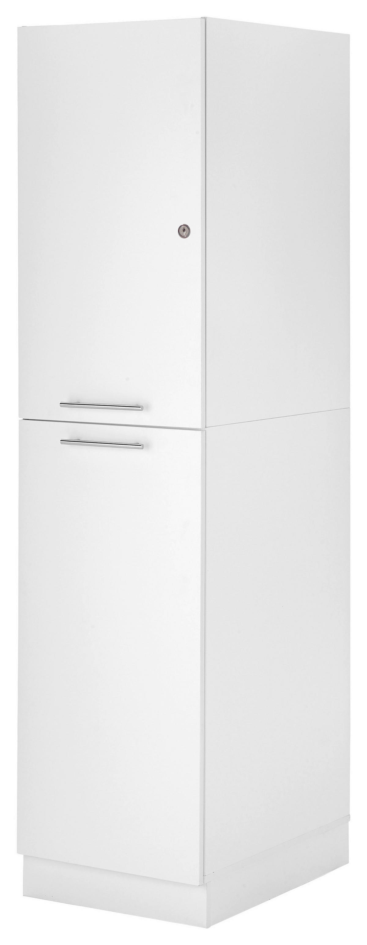 Respekta Hochschrank Clara weiß matt B/H/T: ca. 50x200x67,6 cm Clara - weiß (50,00/200,00/67,60cm) - Respekta