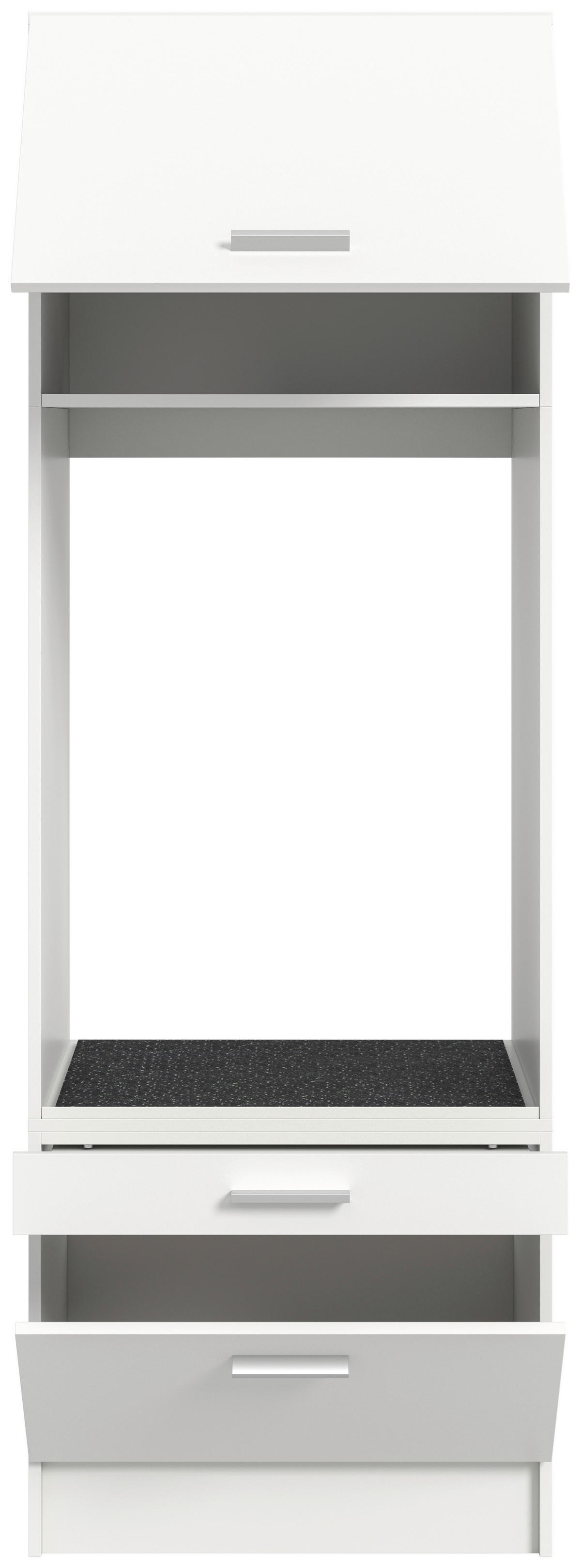 Waschmaschinenumbauschrank Free weiß B/H/T: ca. 66x196x68 cm Free - weiß (66,00/196,00/68,00cm) - xonox.home