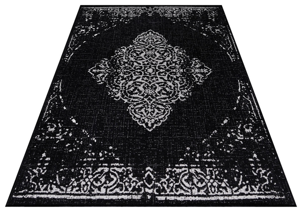 Ayyildiz Teppich SUNNY schwarz B/L: ca. 240x340 cm SUNNY - schwarz (240,00/340,00cm) - Ayyildiz