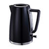 MICHELINO Wasserkocher 74080 schwarz Glas Edelstahl ca. 1,7 l Wasserkocher - schwarz (1,70l) - MICHELINO