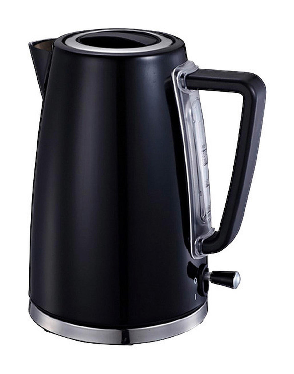 MICHELINO Wasserkocher 74080 schwarz Glas Edelstahl ca. 1,7 l Wasserkocher - schwarz (1,70l) - MICHELINO