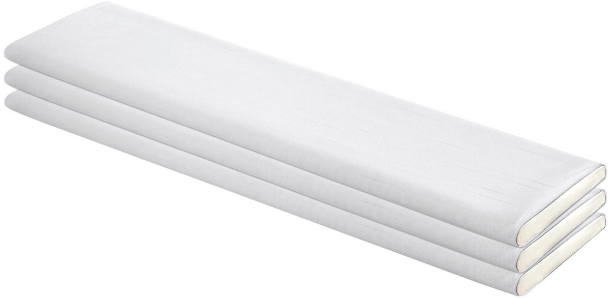 Store-Meterware weiß H: ca. 260 cm Store - weiß (260,00cm)