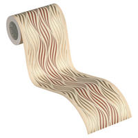 A.S.Creation Bordüre braun silber B/H/D: ca. 13x500x8 cm Bordüre_selbstklebend - braun/silber (8,00/500,00cm) - A.S.Creation