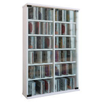 Regal Roma weiß Holzwerkstoff B/H/T: ca. 60x91,5x18 cm Roma - weiß (60,00/91,50/18,00cm) - VCM Möbel
