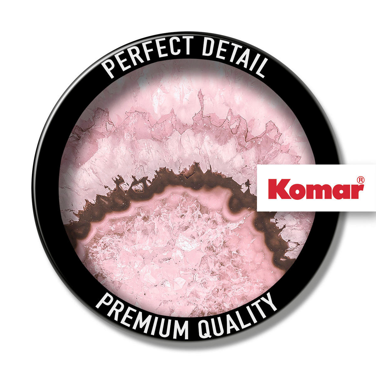Komar Fototapete Geode B/L: ca. 300x280 cm Geode - (300,00/280,00cm) - Komar