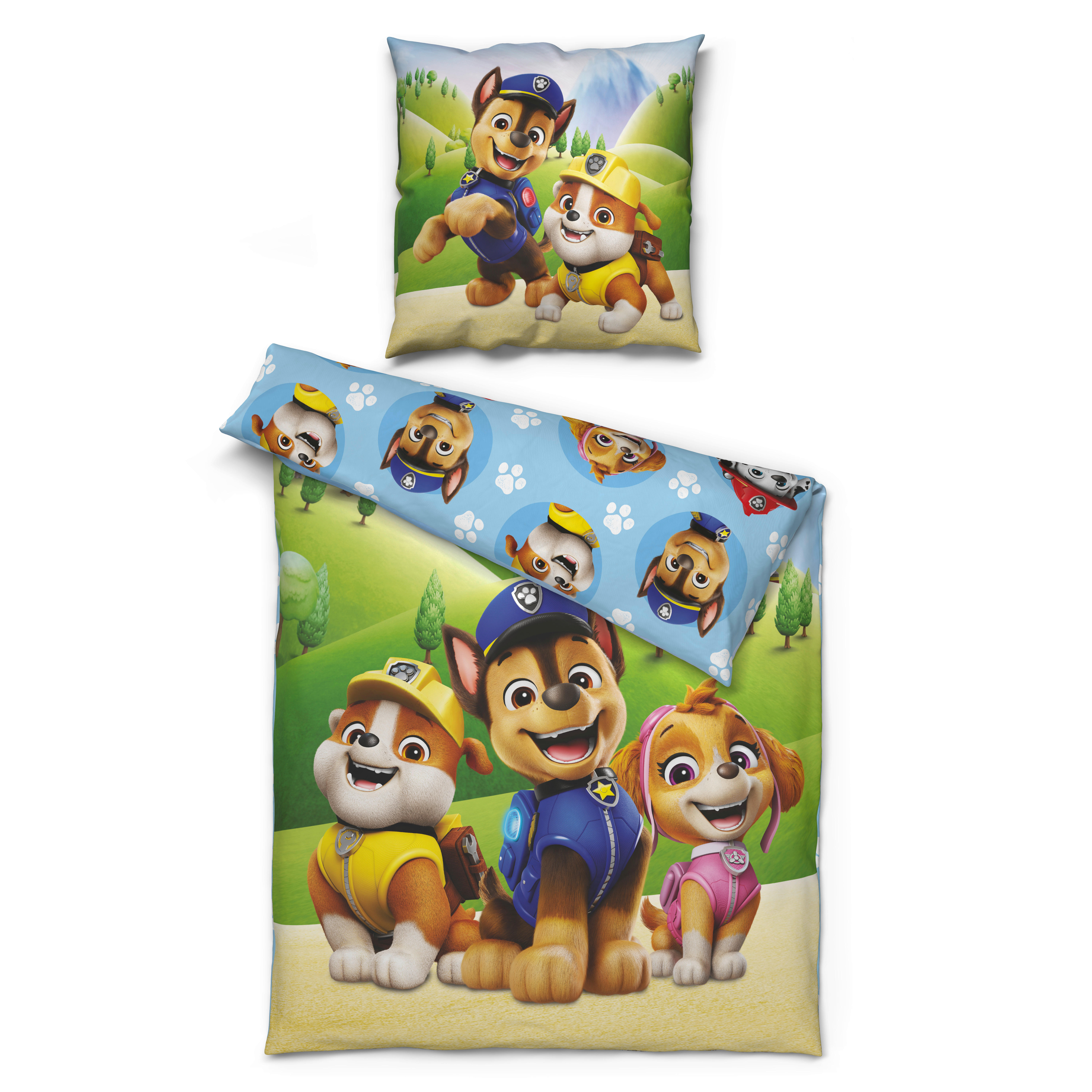 Microfaser Bettwäsche Bettwäsche_Microfaser_Paw_Patrol - bunt (135,00/200,00cm) - Paw Patrol