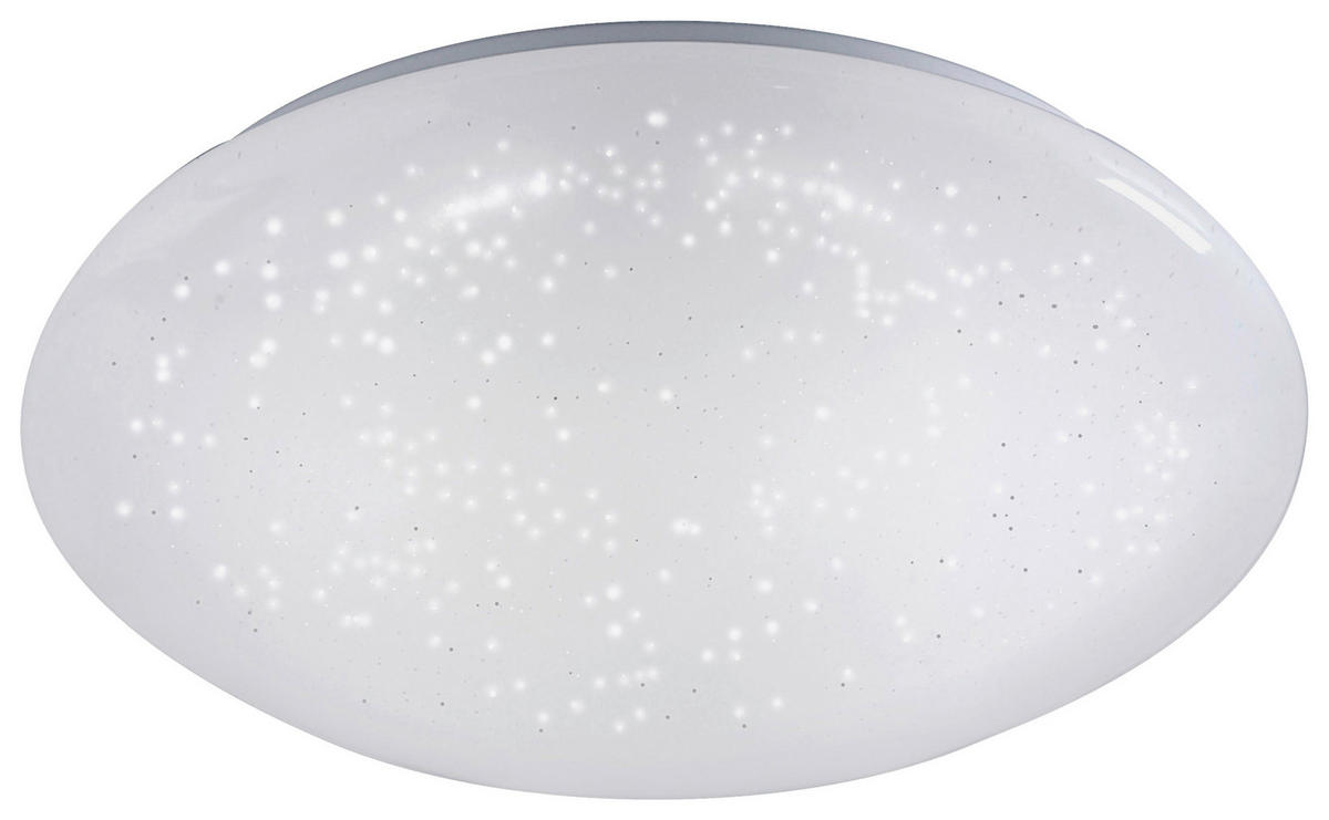 Just Light Deckenleuchte 14231-16 weiß Metall Kunststoff H/D: ca. 12x35 cm LED-Deckenleuchte_Skyler - weiß (35,00/12,00cm) - Just Light