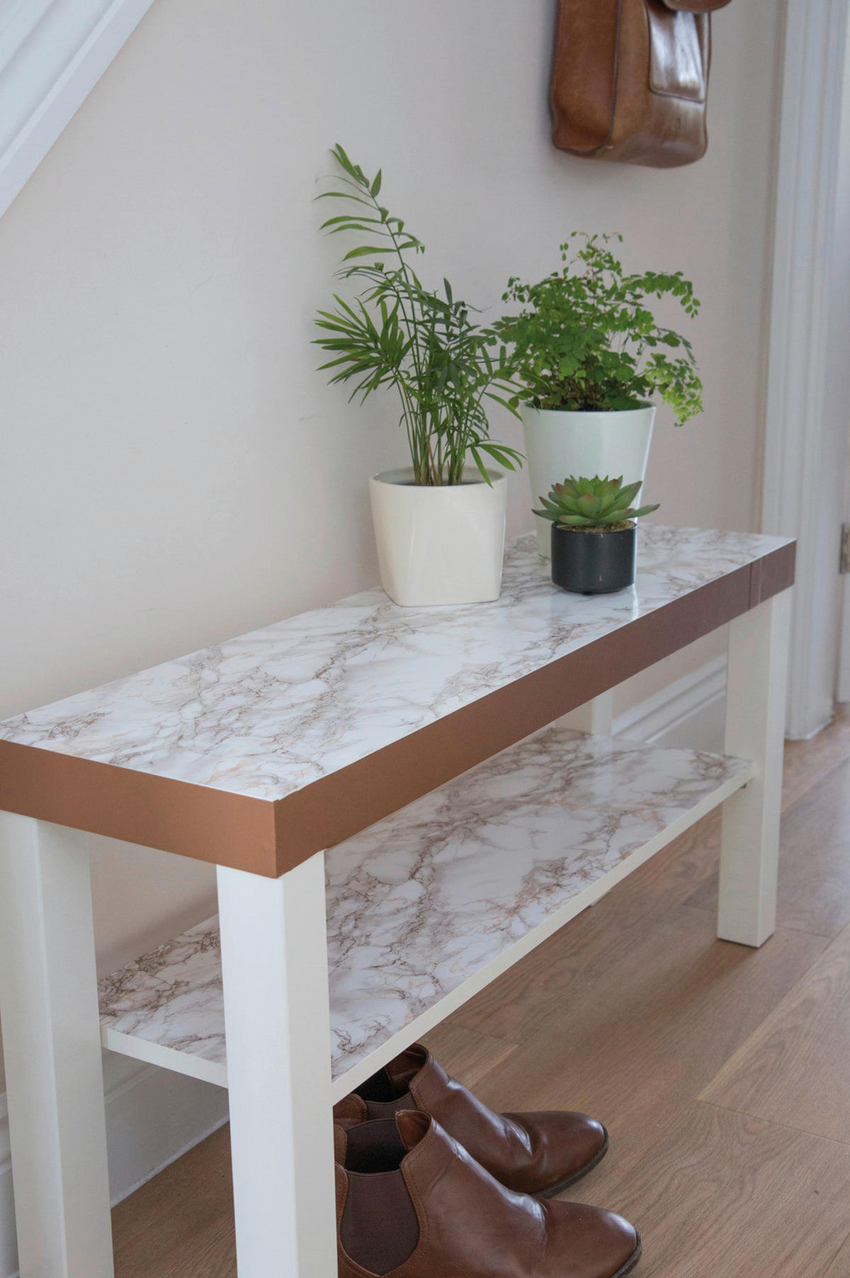 d-c-fix Dekofolie Marmoroptik braun weiß B/L: ca. 45x200 cm Klebefolie_d-c-fix_F3460120 - braun/weiß (45,00/200,00cm) - d-c-fix