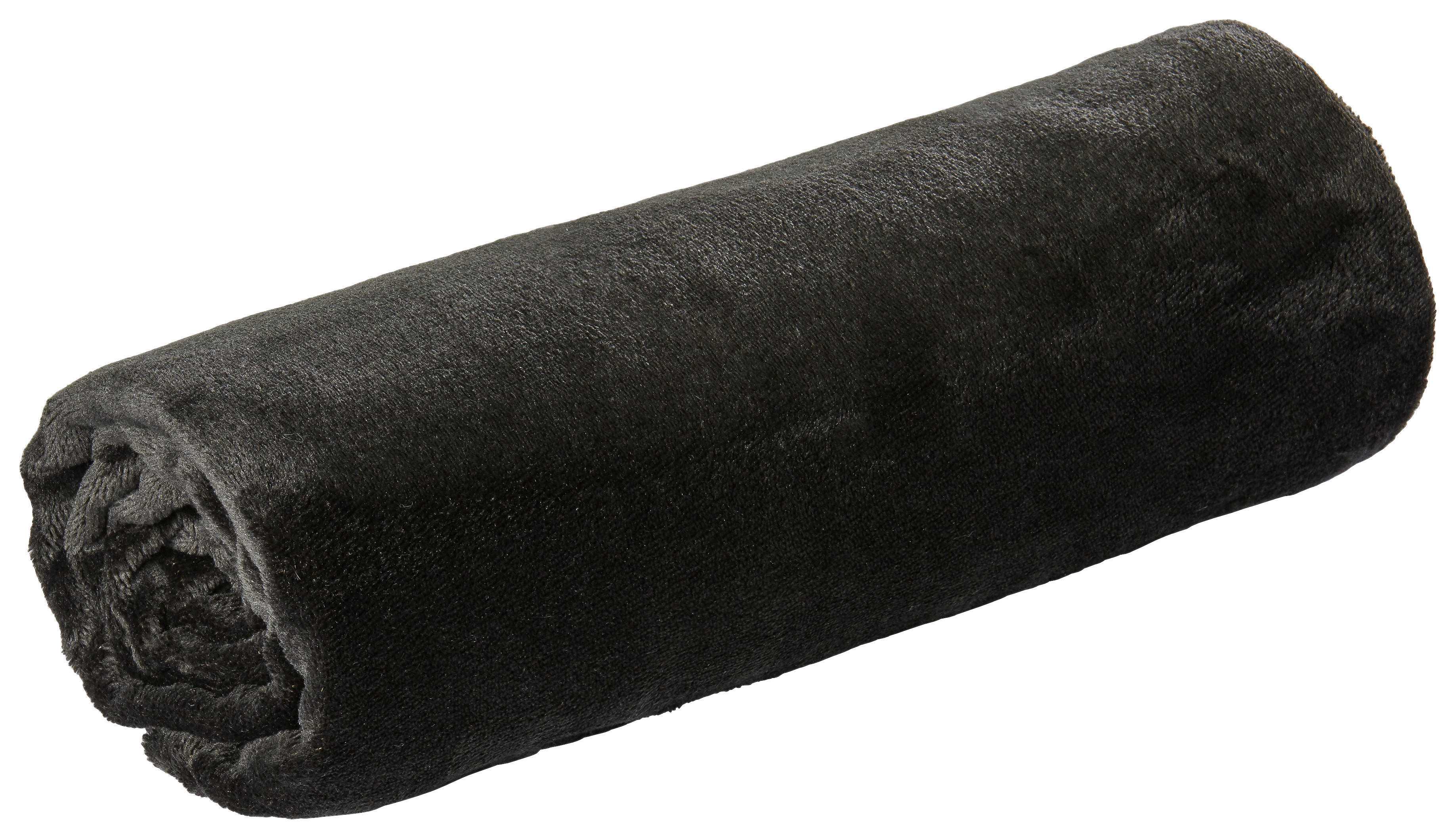 Flanelldecke Flanelldecke 130x160cm schwarz - schwarz (130,00/160,00cm) - Sensation