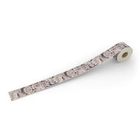 Borte Rosen B/L: ca. 5x500 cm Borte_38892-2 - (5,00/500,00cm)