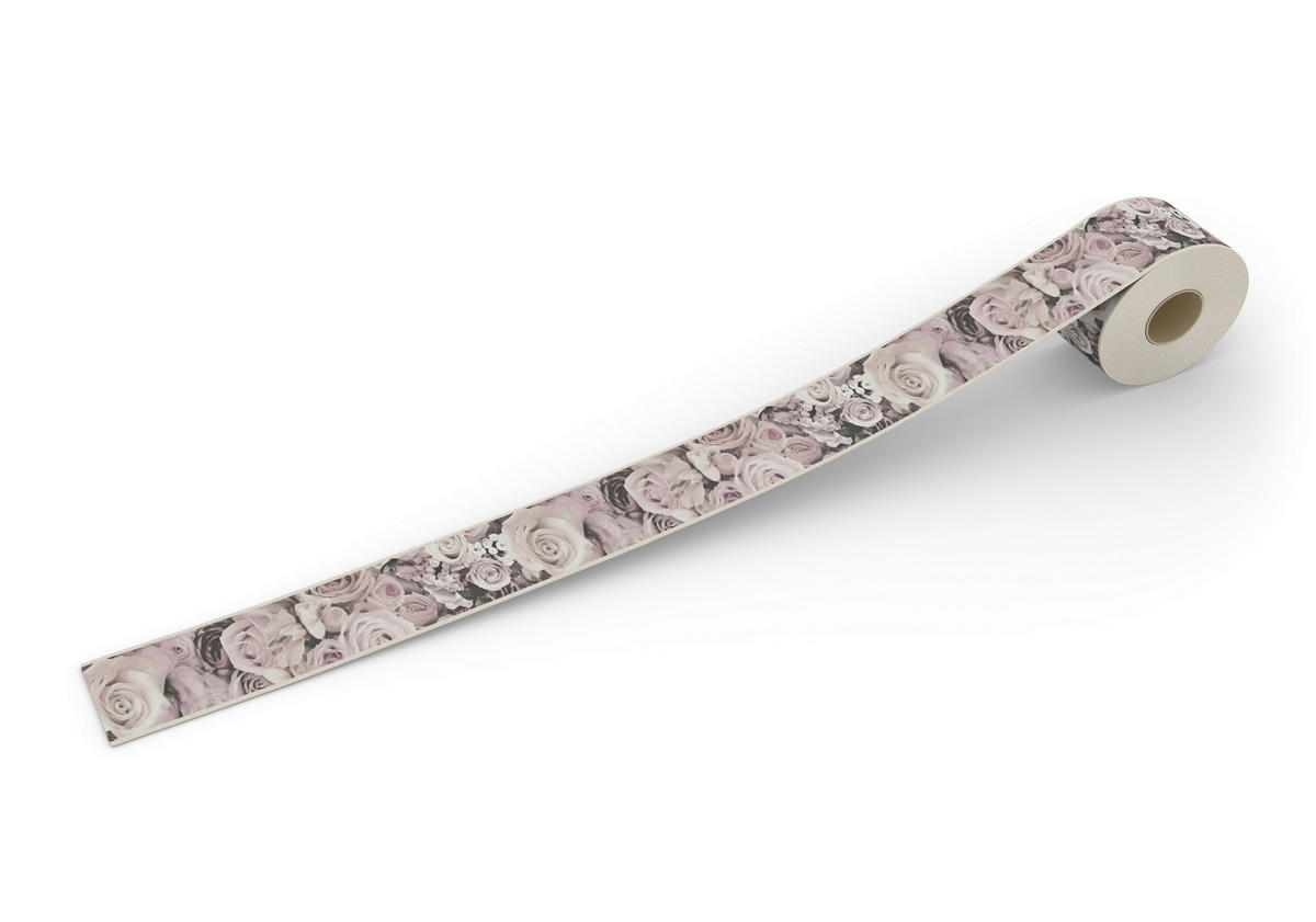 Borte Rosen B/L: ca. 5x500 cm Borte_38892-2 - (5,00/500,00cm)