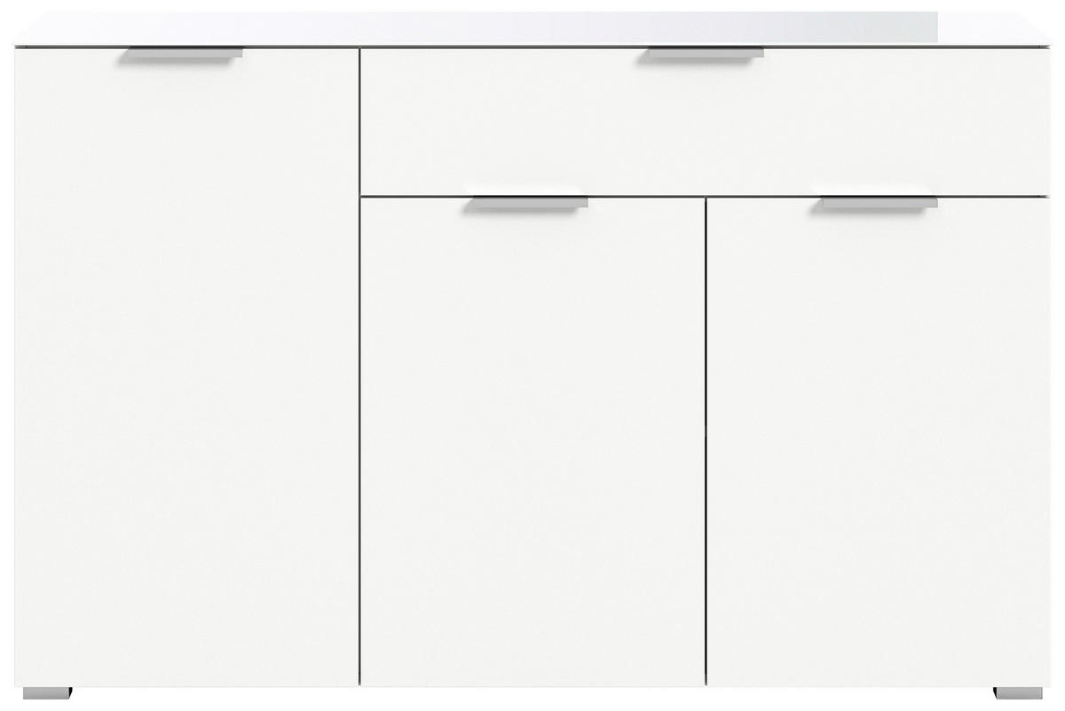 Kommode Ray weiß B/H/T: ca. 135x86x40 cm Ray - weiß (135,00/86,00/40,00cm) - xonox.home