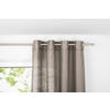 Ösenvorhang 2er Pack Dot taupe B/L: ca. 135x245 cm Dot - taupe (135,00/245,00cm)