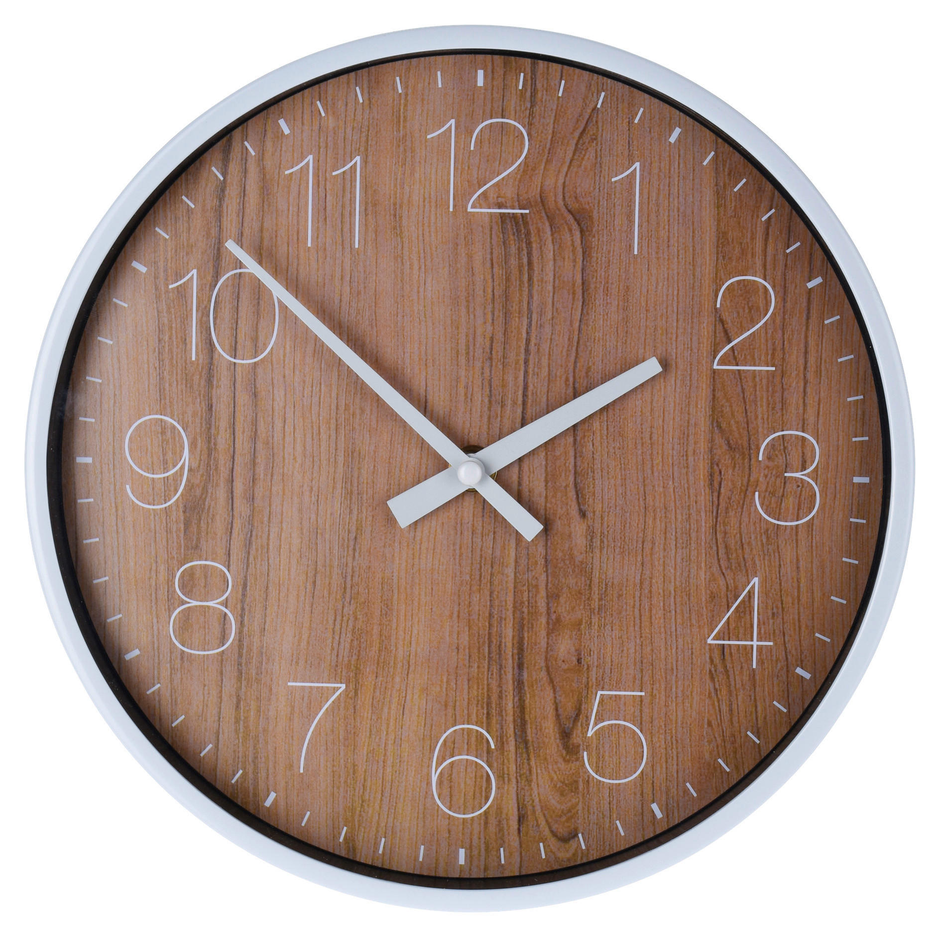 Wanduhr braun D: ca. 25 cm Wanduhr - braun (25,00cm)