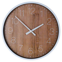 Wanduhr braun D: ca. 25 cm Wanduhr - braun (25,00cm)