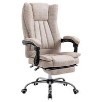 Drehstuhl 921-420 beige 921-420 - beige (63,00/118,00/71,00cm) - Vinsetto