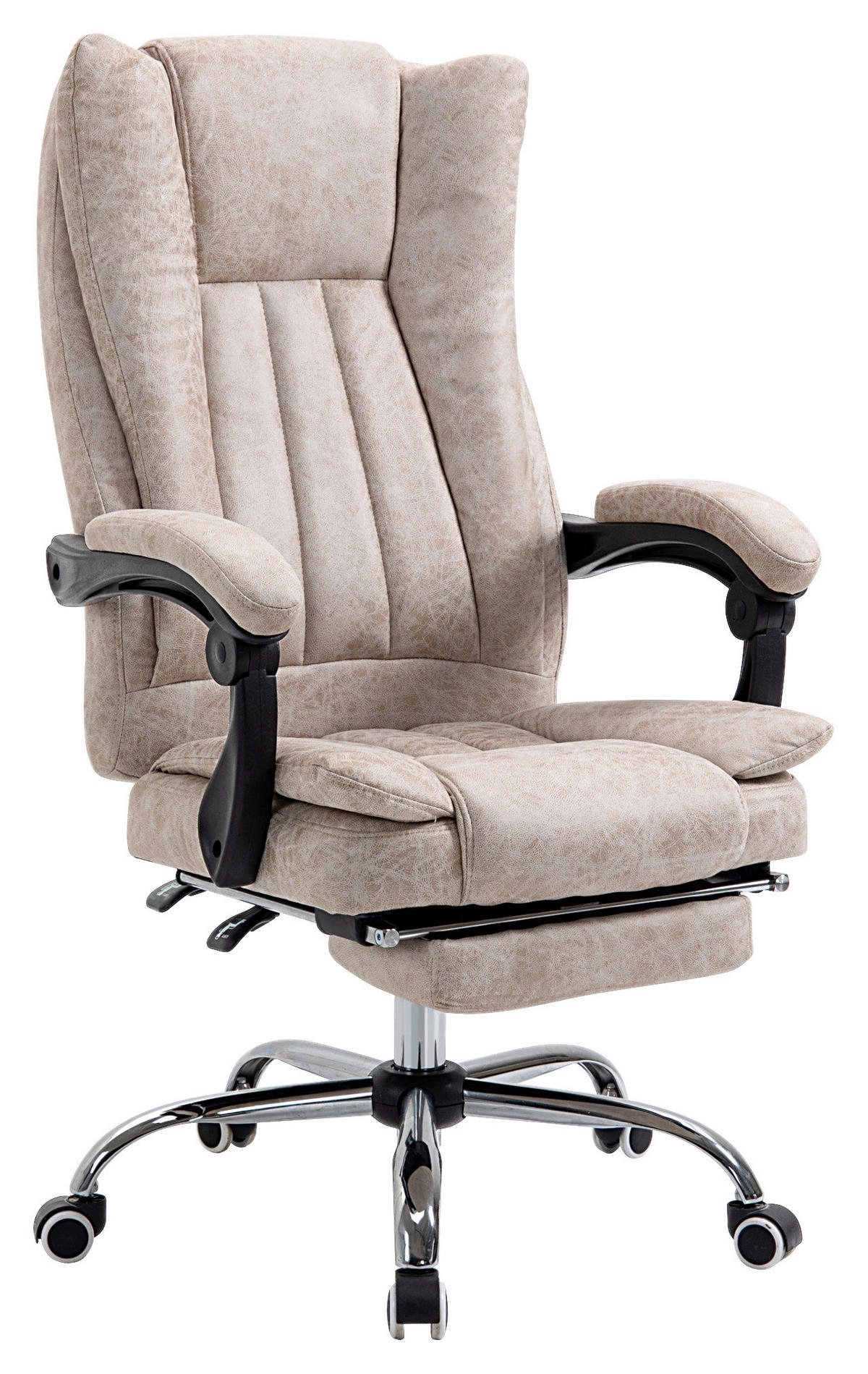 Drehstuhl 921-420 beige 921-420 - beige (63,00/118,00/71,00cm) - Vinsetto