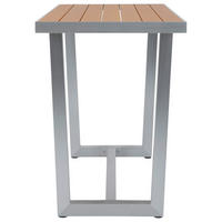 AXI Outdoor Living Gartensitzgruppe James grau Metall B/H/L: ca. 79x110x180 cm James - braun/grau (180,00/79,00/110,00cm) - AXI Outdoor Living