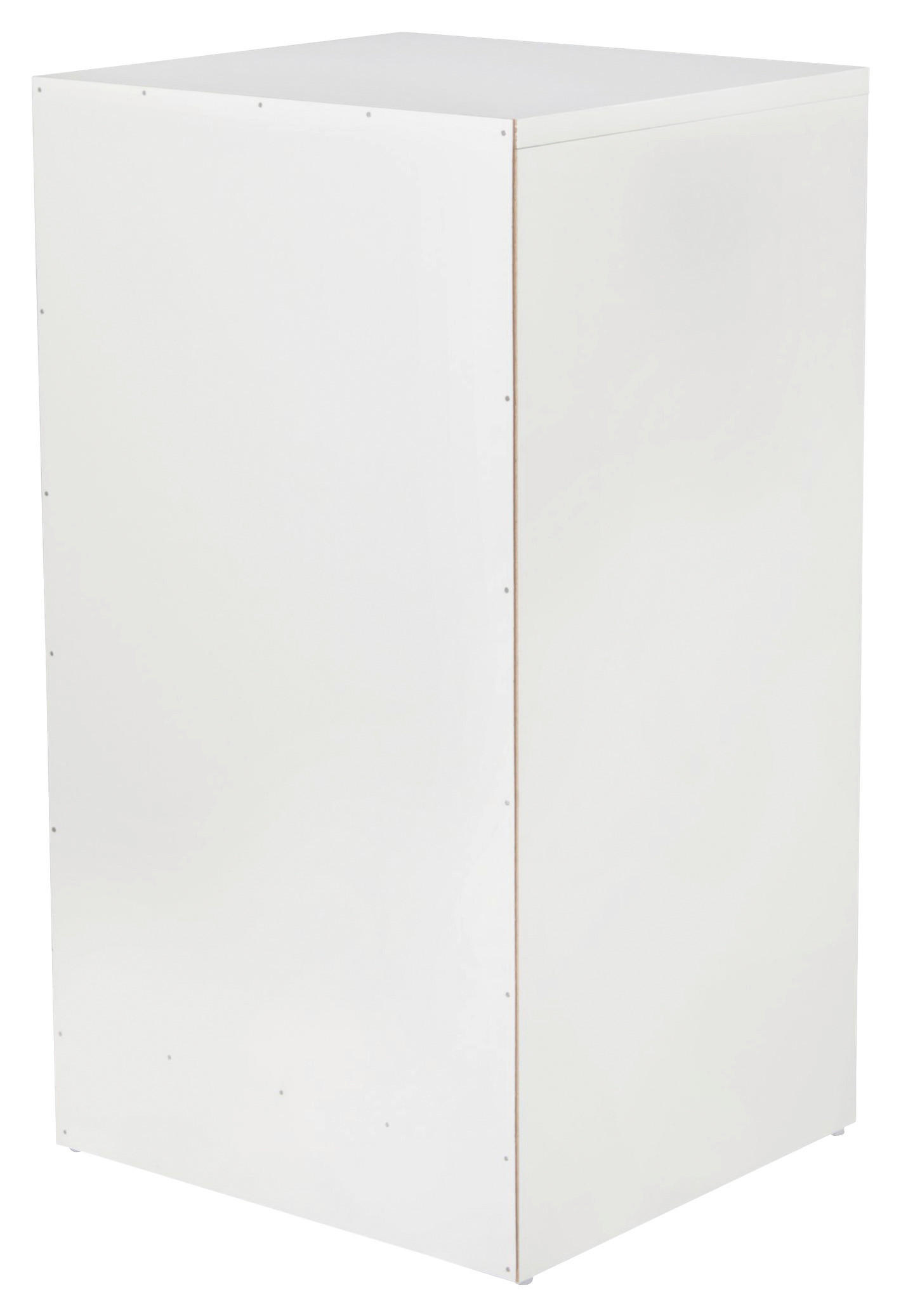 Nachtkonsole weiß B/H/T: ca. 35x68x38 cm Nachtkonsole FOGGIA - weiß (35,00/68,00/38,00cm) - Wohnling