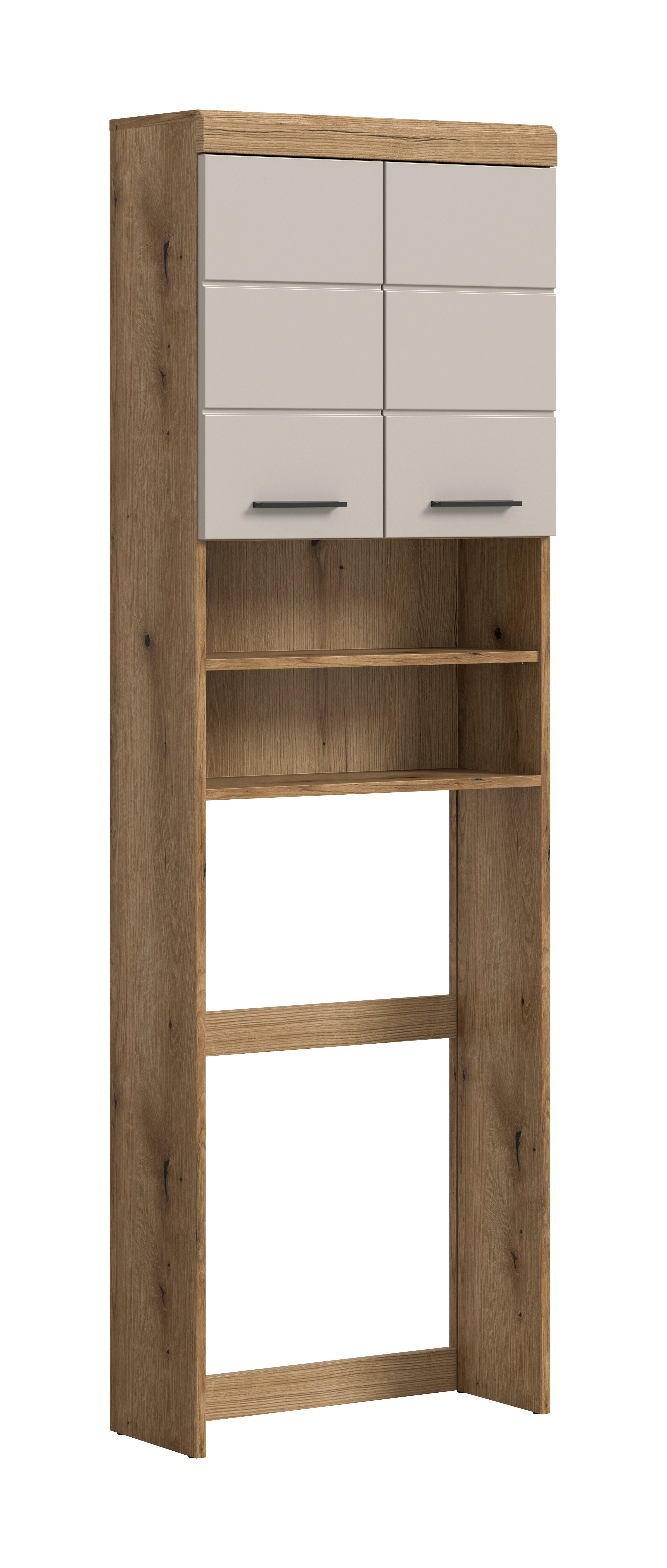 Waschmaschinenumbauschrank Scout Evoke Oak Nachbildung Kaschmirgrau Nachbildung B/H/T: ca. 63x191x24 cm Scout - Kaschmirgrau (63,00/191,00/24,00cm) - xonox.home