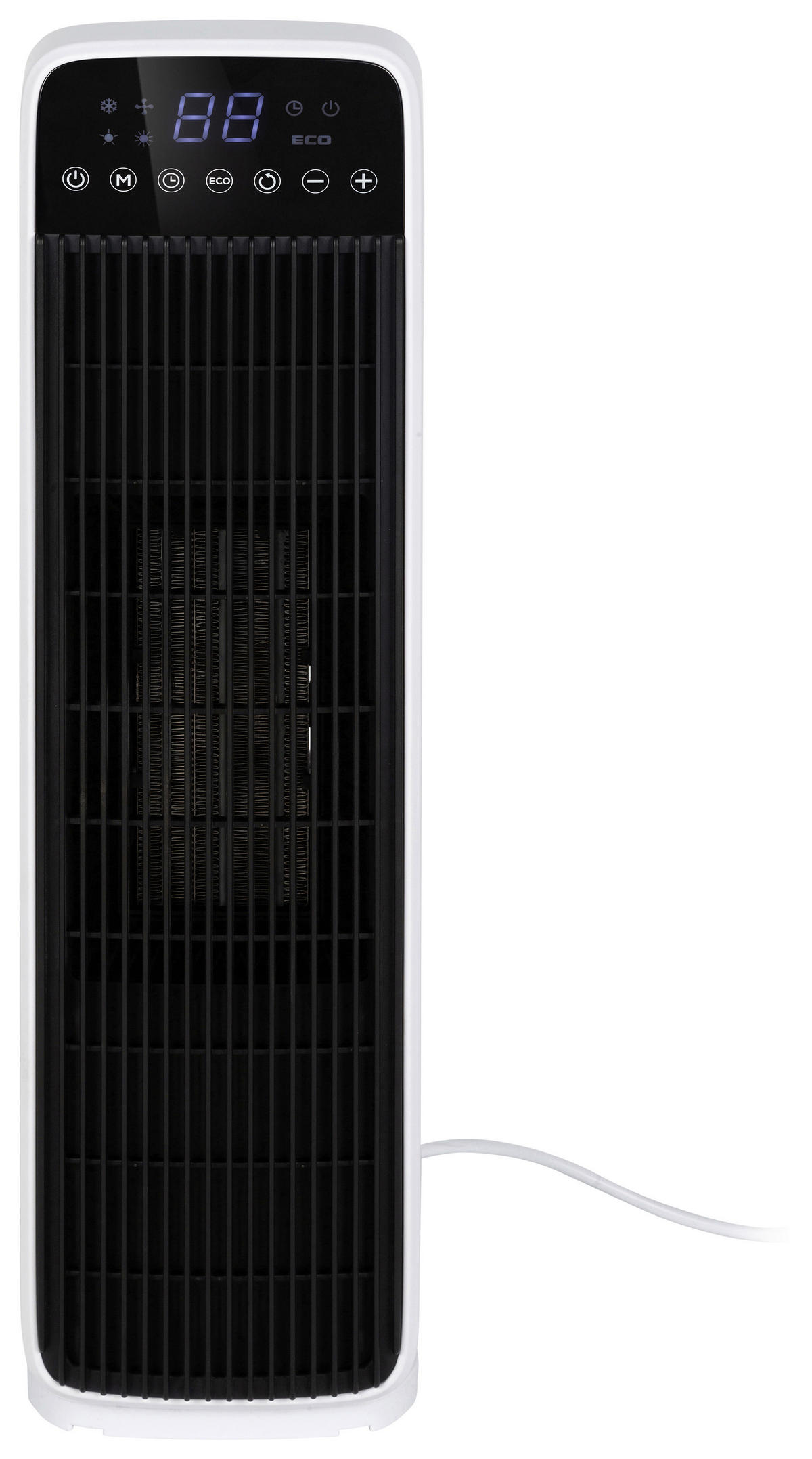 Heizlüfter TPH1109R-L schwarz weiß Kunststoff B/H/L: ca. 21,2x60,3x24,9 cm ca. 2000 W Turmheizlüfter_Levante - weiß/schwarz (24,90/21,20/60,30cm)