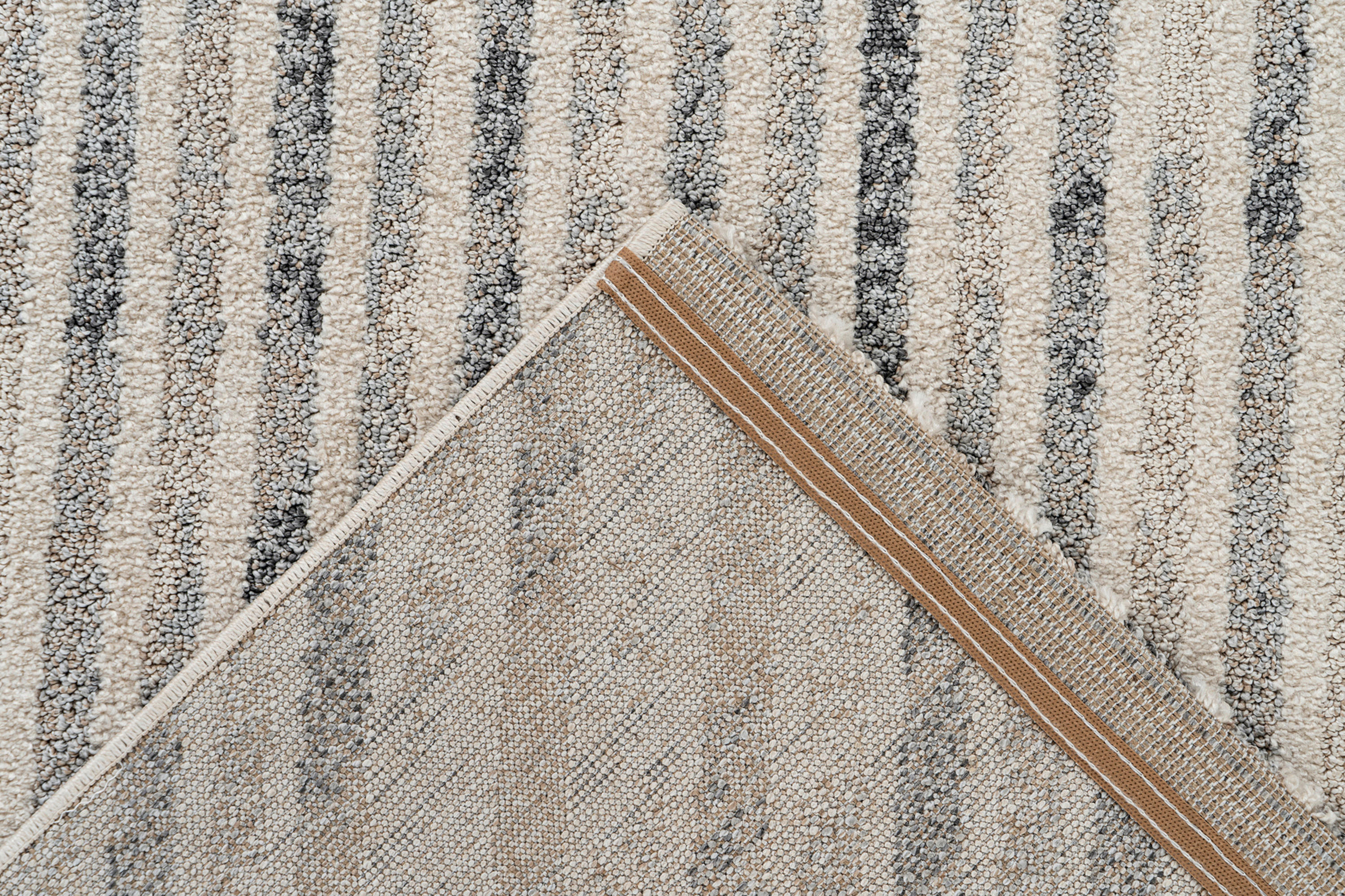 360Living Teppich Rhombus grau B/L: ca. 160x230 cm Rhombus - beige/grau (160,00/230,00cm) - 360Living