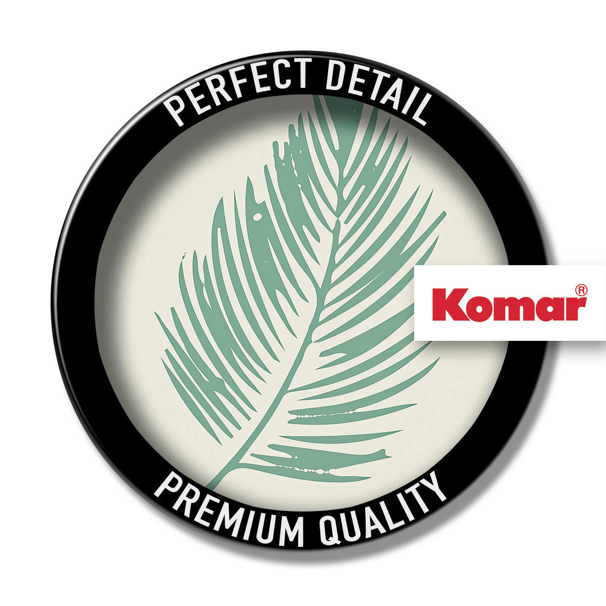Komar Poster Winter Tropics Black Panther Palm L Blätter B/L: ca. 50x70 cm Winter Tropics Black Panther Palm L - (50,00/70,00cm) - Komar