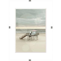 The Wall Cliprahmen Glas B/L: ca. 15x21 cm Bilderhalter 15x21cm - (15,00/21,00cm) - The Wall