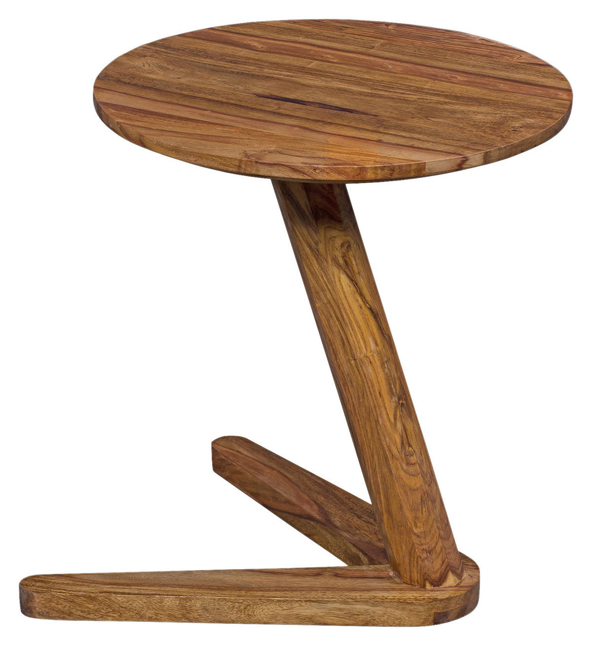 Beistelltisch rosenholz Holz B/H/T: ca. 45x50x45 cm Beistelltisch BOHA - rosenholz (45,00/50,00/45,00cm) - Wohnling