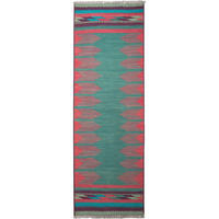 PersaTepp Teppich Kelim Gashgai multicolor B/L: ca. 65x203 cm Kelim Gashgai - multicolor (65,00/203,00cm) - PersaTepp