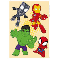 Komar Wandtattoo Spidey+Amazing Friends Power Group  Spidey+Amazing Friends Power Group B/L: ca. 50x70 cm Spidey+Amazing Friends Power Group - (50,00/70,00cm) - Komar