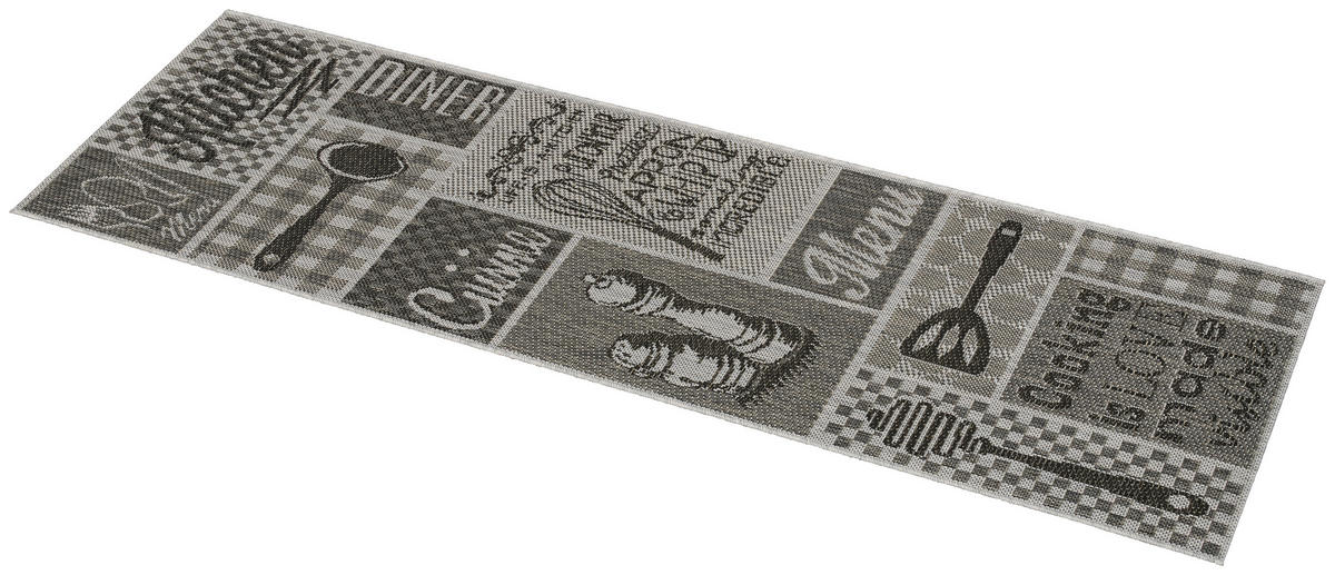 Küchenläufer Ambiente grau B/L: ca. 60x180 cm Ambiente - grau (60,00/180,00cm)