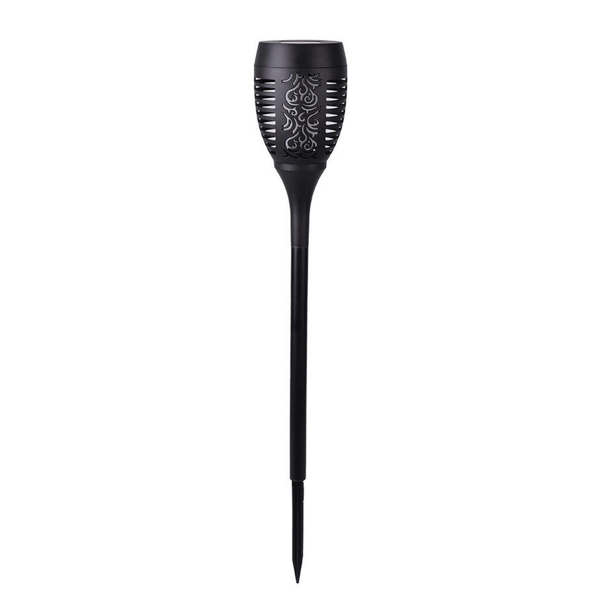 Solarleuchte schwarz Kunststoff H: ca. 78 cm Solarleuchte_Fackel_groß - schwarz (78,00cm) - POCOline
