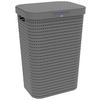 Rotho Wäschesammler COUNTRY anthrazit B/H/L: ca. 32x57,2x42 cm COUNTRY - anthrazit (42,00/32,00/57,20cm) - Rotho
