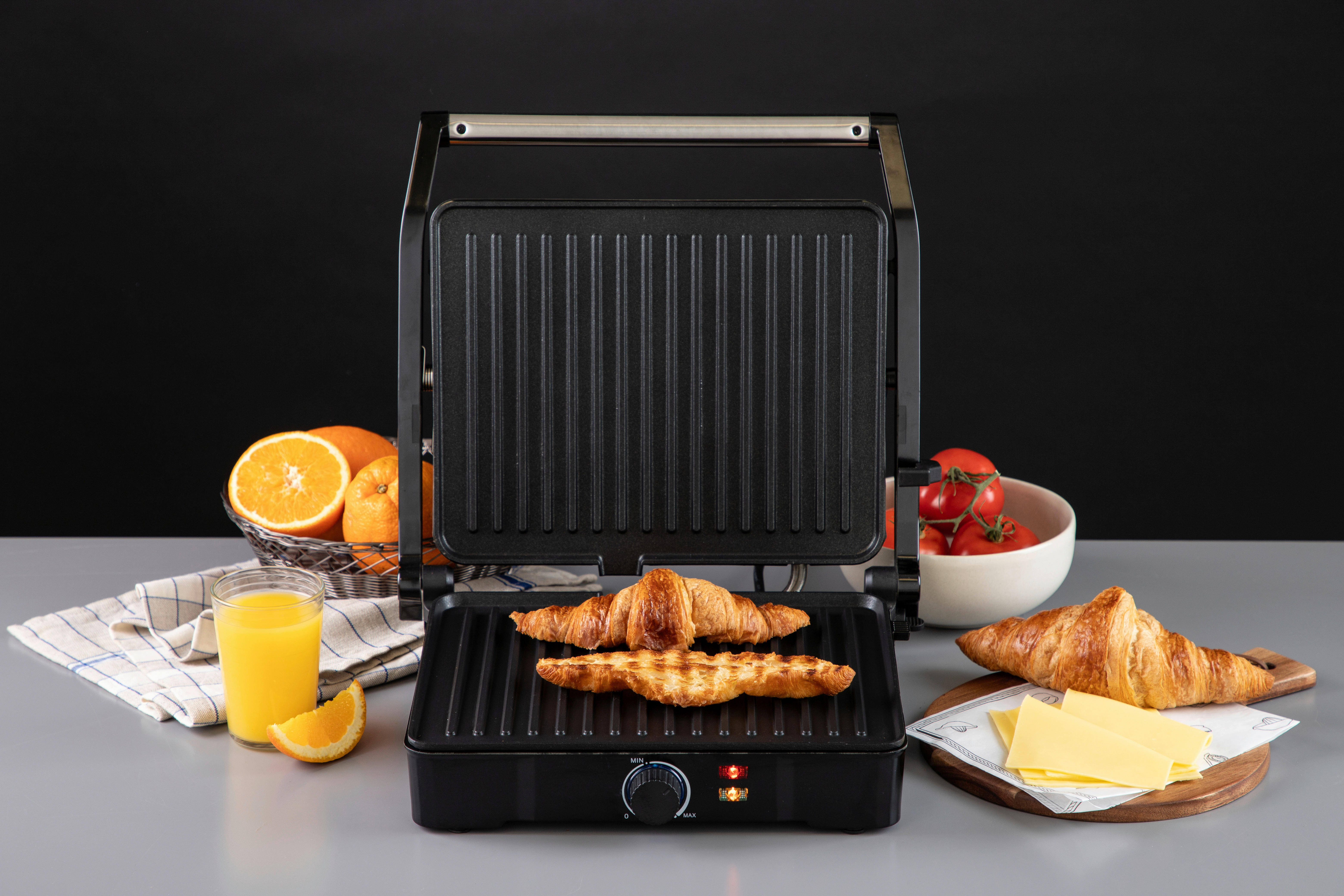 MASTERPRO Kontaktgrill BGMP-9334 schwarz...