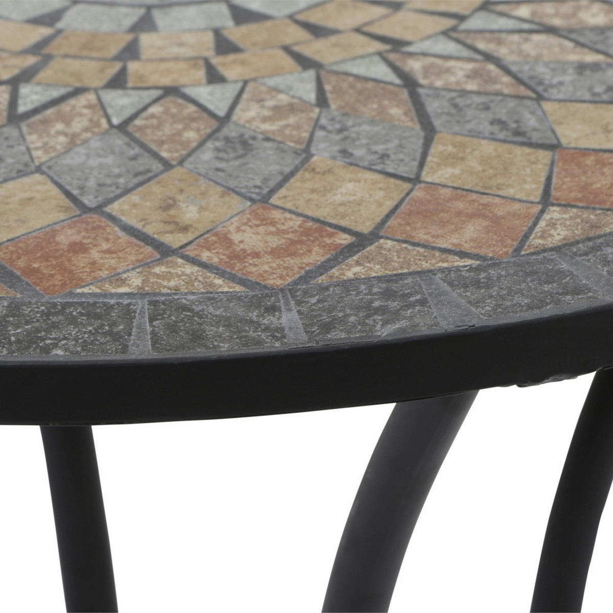 Gardamo Gartentisch PRATO schwarz Eisen PRATO - schwarz - Gardamo