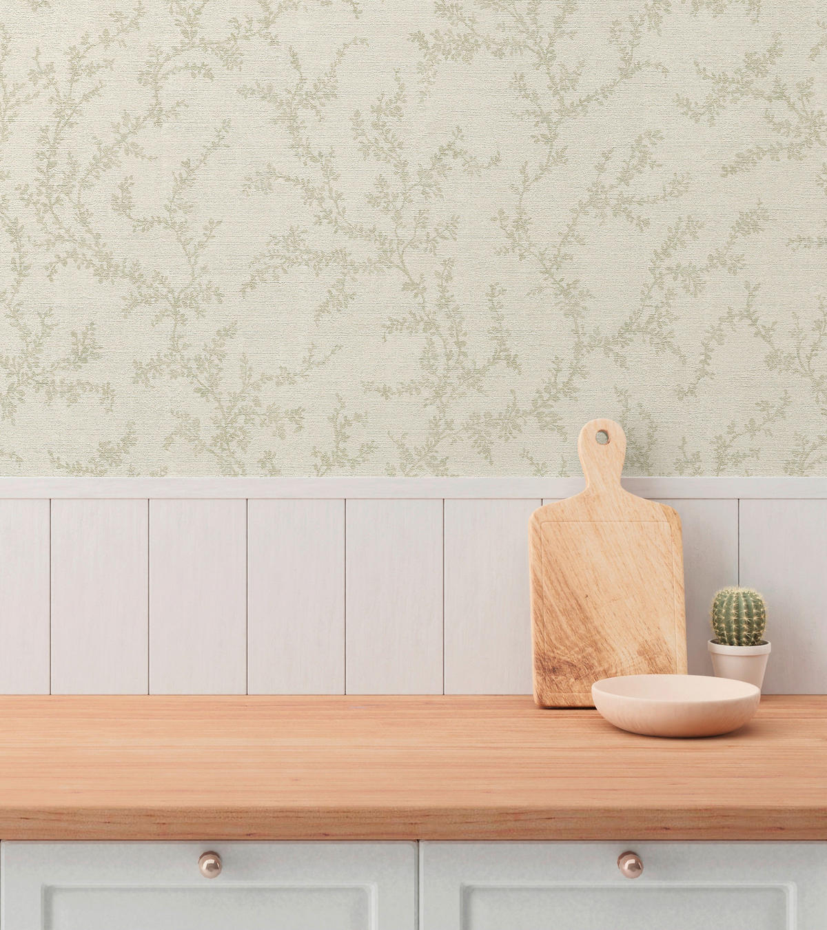 A.S.Création Vliestapete grau creme B/H/D: ca. 53x1005x8,2 cm Vliestapete - creme/grau (8,20/1005,00cm) - A.S.Creation