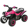 HOMCOM Kinder-Rutschfahrzeug B/H/L: ca. 38x44x67,5 cm Rutschfahrzeug - rosa (67,50/38,00/44,00cm) - HOMCOM