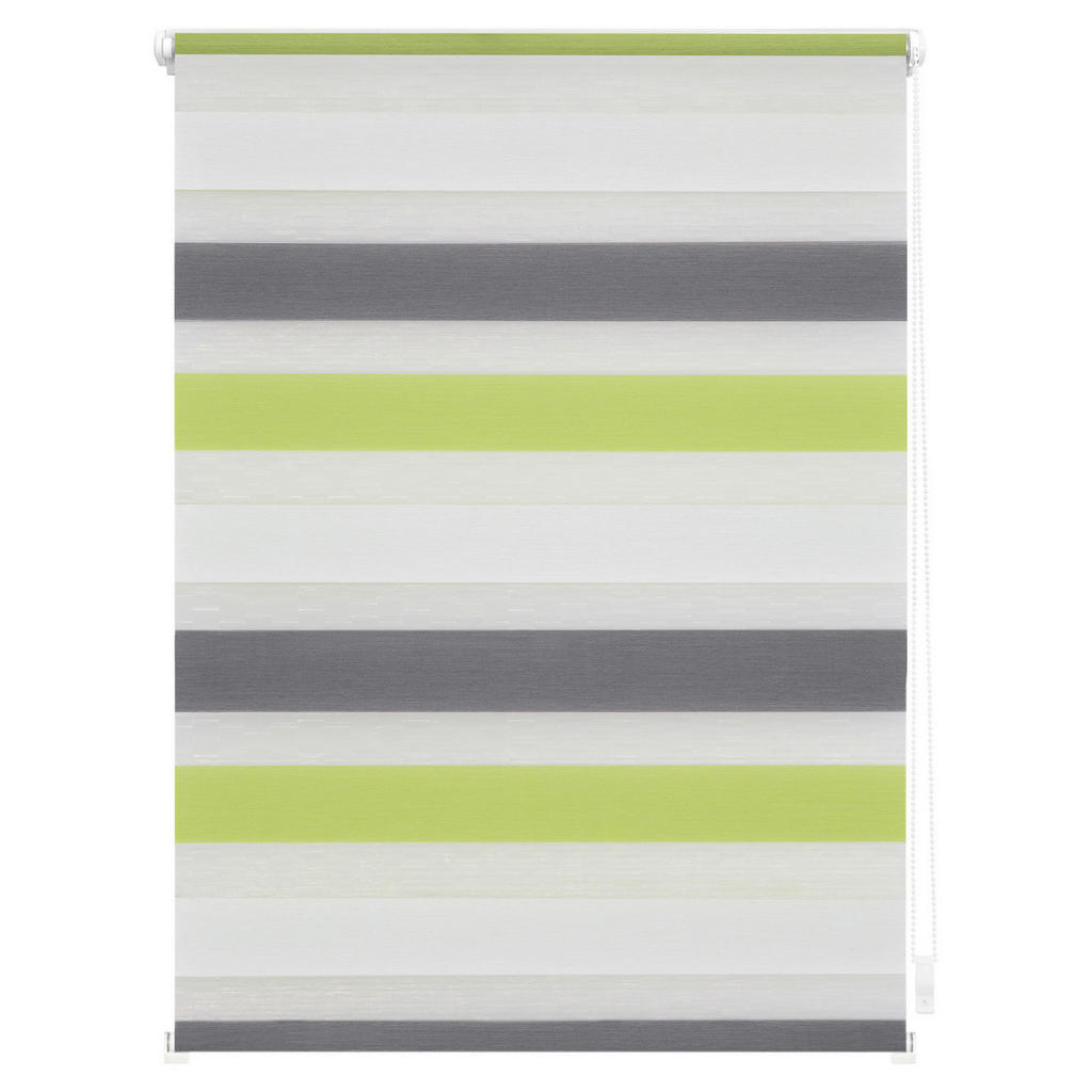 Thumbnail - LICHTBLICK Doppelrollo Duo grün B/L: ca. 90x220 cm