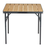 Klapptisch braun Bambus B/H/T: ca. 75x71x55 cm Klapptisch - braun (75,00/71,00/55,00cm)