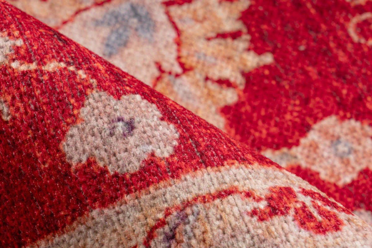 360Living Teppich Faye rot B/L: ca. 110x180 cm Faye - rot (110,00/180,00cm) - 360Living
