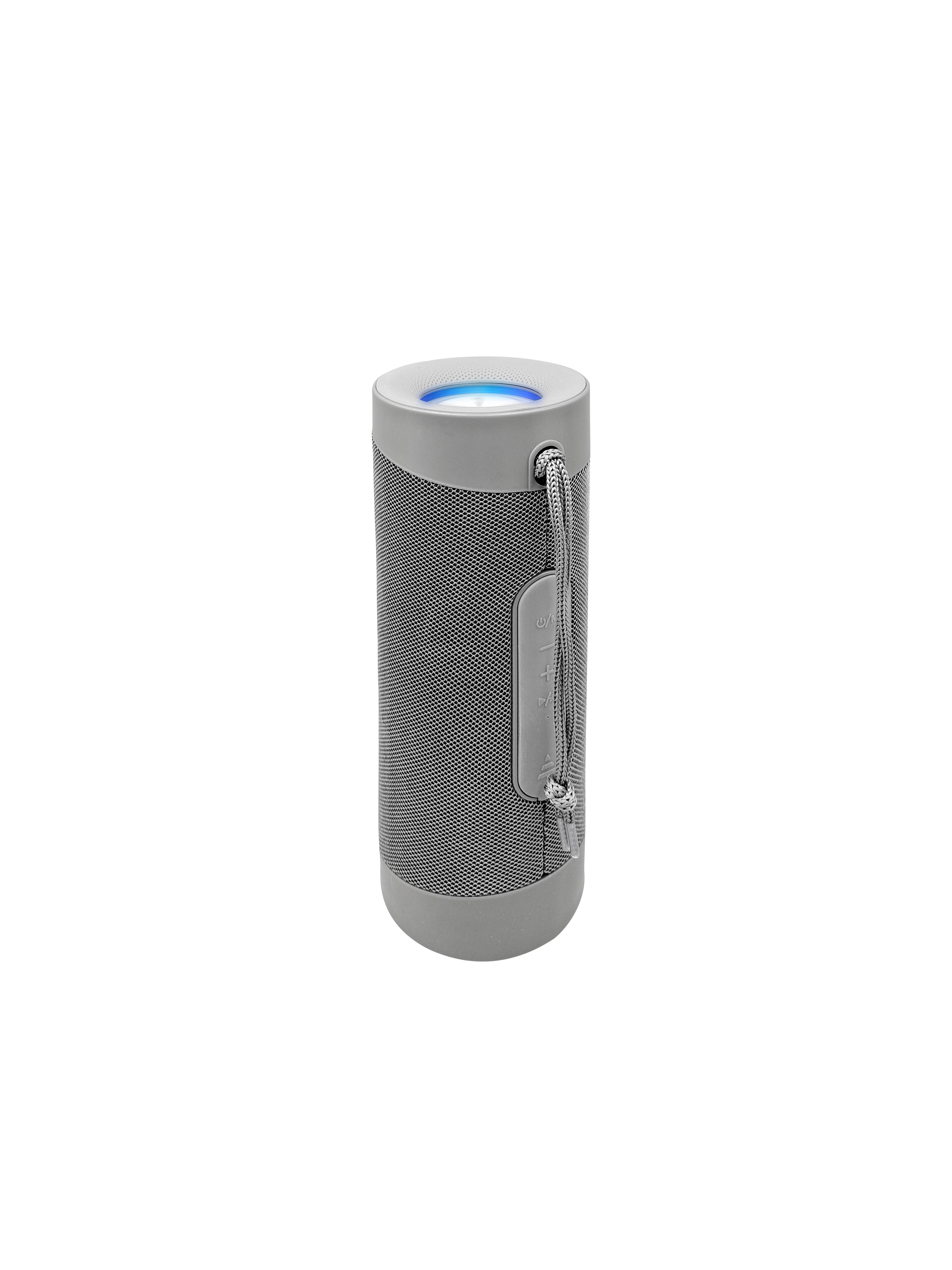 Denver Bluetooth-LautsprecherBTV-208G BTV-208G grau H/D: ca. 22,5x8 cm BTV-208G - grau (8,00/22,50cm) - Denver