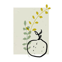 Komar Poster Fruit du paradis Pflanzen B/L: ca. 30x40 cm Fruit du paradis - (30,00/40,00cm) - Komar