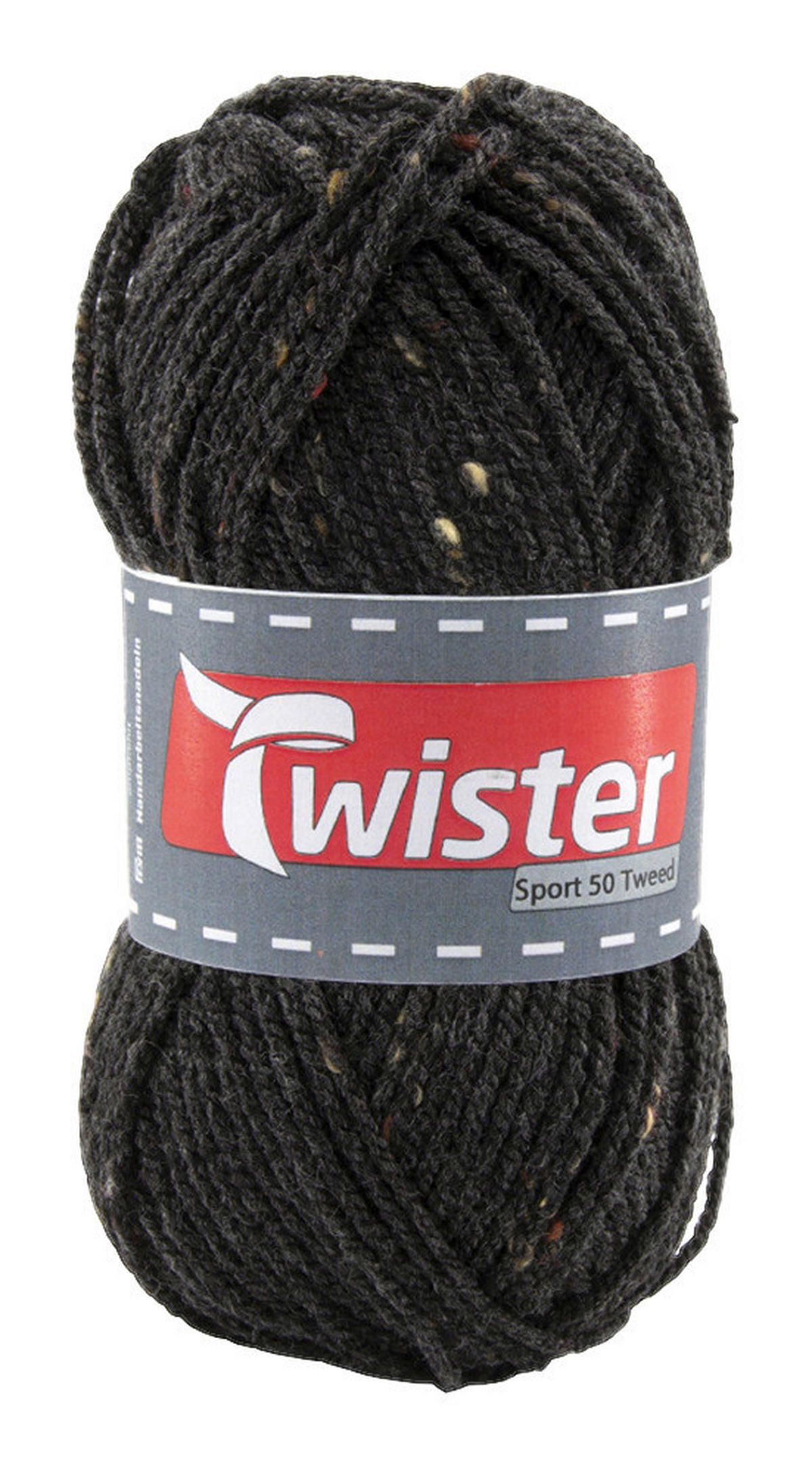 Handstrickgarn Tweed anthrazit L: ca. 15000 cm Tweed - anthrazit (15000,00cm) - Twister