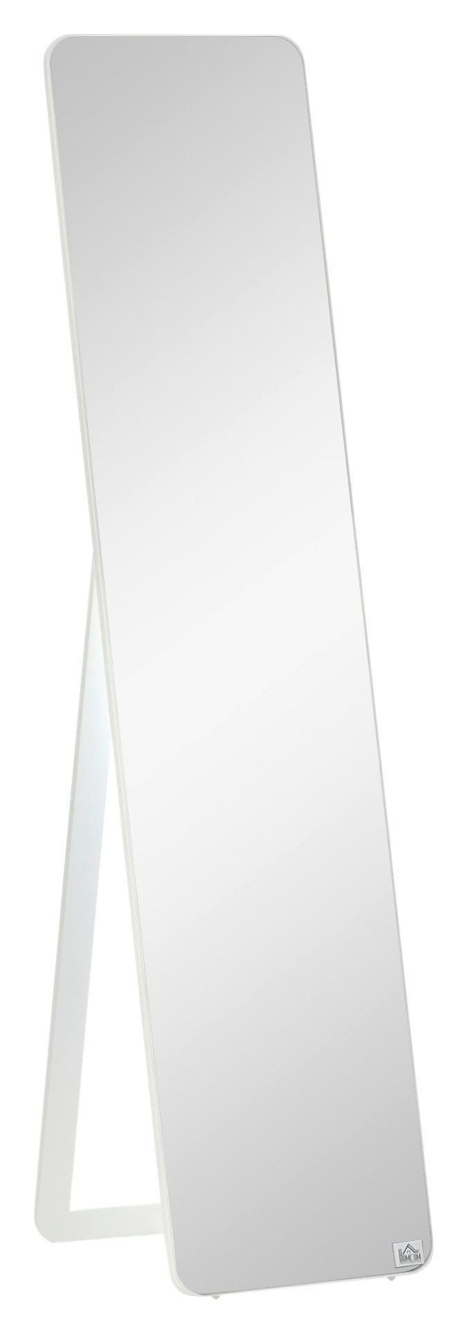 Standspiegel 831-390WT weiß Kiefer B/H/T: ca. 37x156x43 cm 831-390WT - weiß (37,00/156,00/43,00cm) - HOMCOM