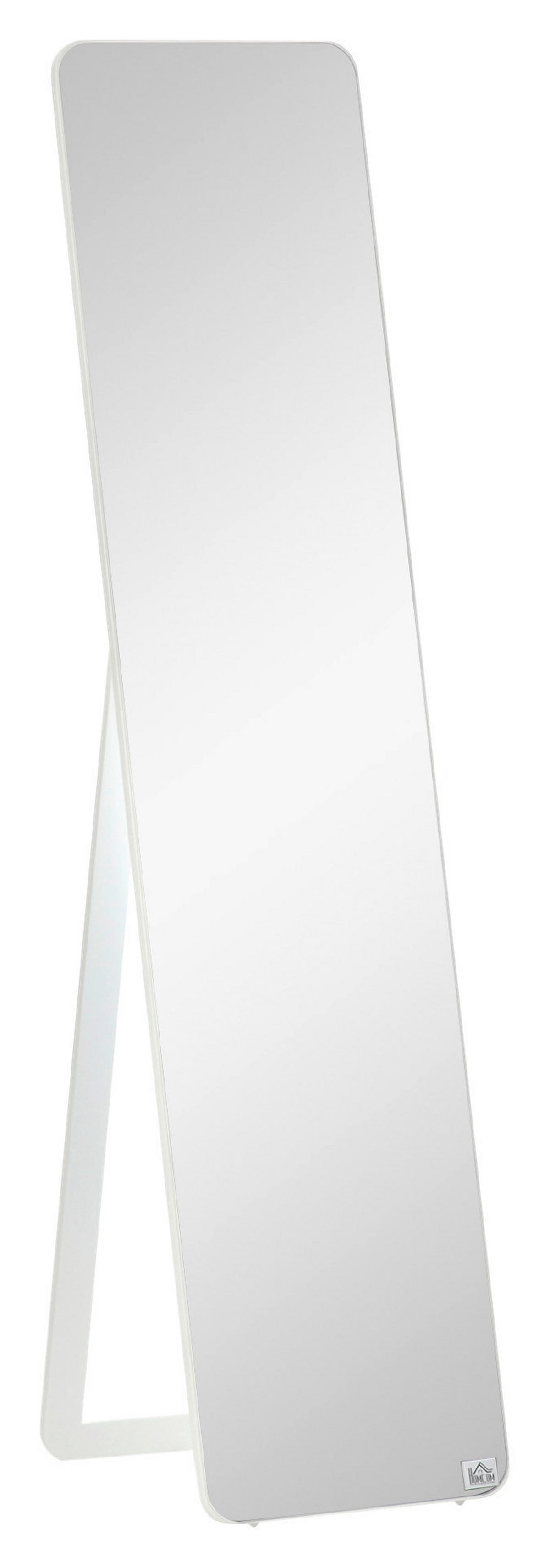 Standspiegel 831-390WT weiß Kiefer B/H/T: ca. 37x156x43 cm 831-390WT - weiß (37,00/156,00/43,00cm) - HOMCOM