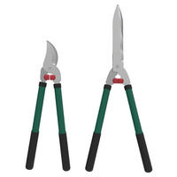 Outsunny Gartenwerkzeug-Set grün Kunststoff B/H/L: ca. 17x4,5x51 cm Gartenwerkzeug-Set - grün (51,00/17,00/4,50cm) - Outsunny