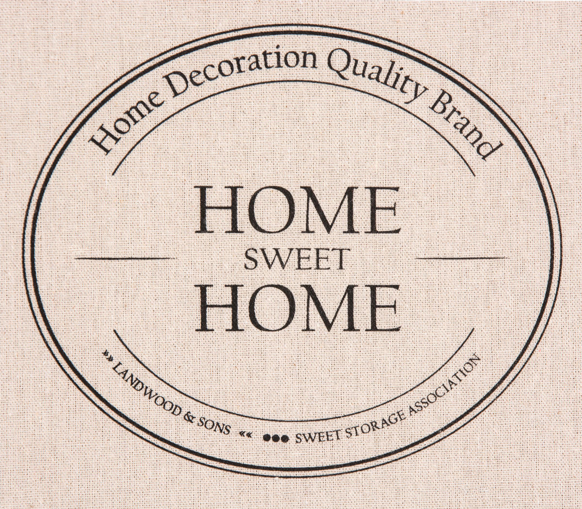Motivbox Home beige B/H/T: ca. 32x32x32 cm Home - beige (32,00/32,00/32,00cm)